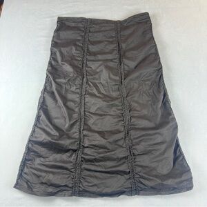 XCVI Brown/Khaki Parachute Skirt Size: S